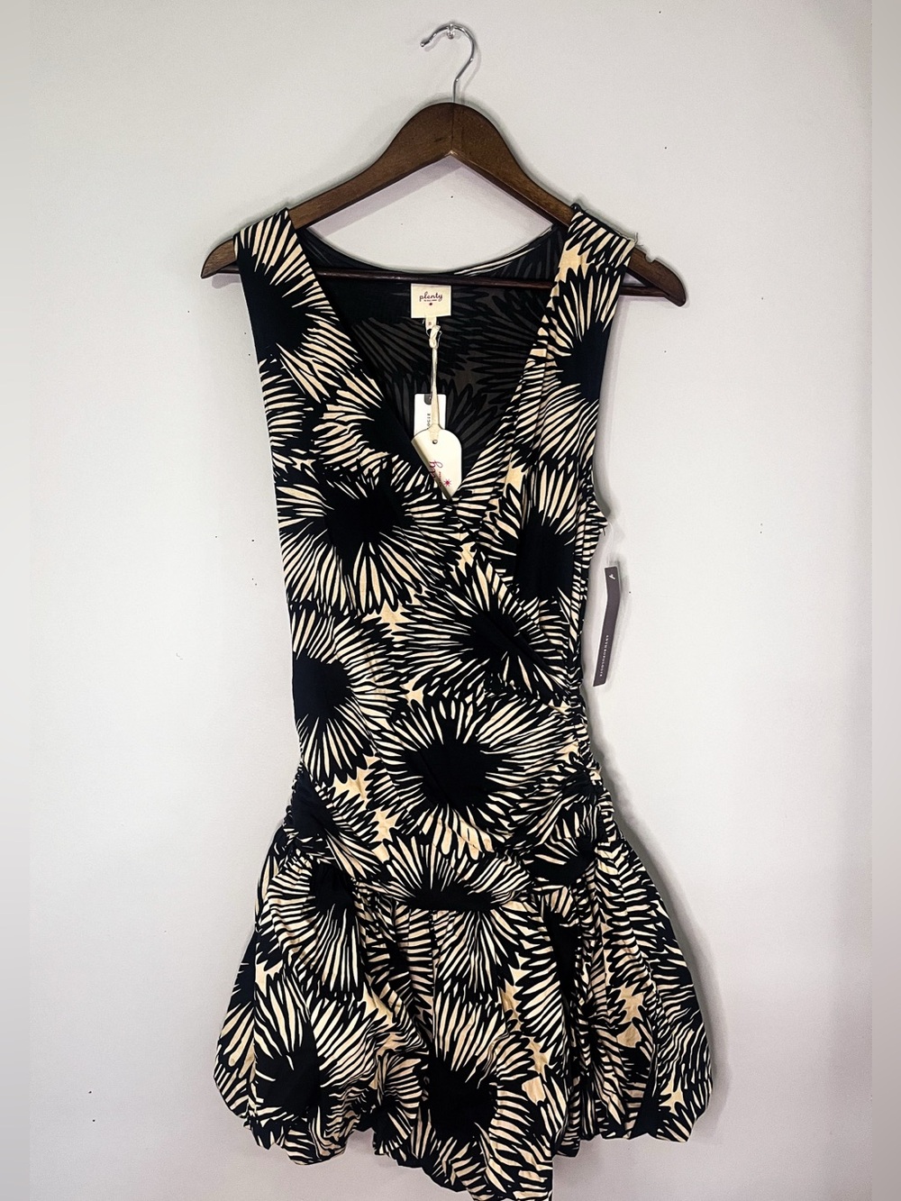 NWT *Anthropologie Plenty by Tracy Reese Drop Waist Bubble Hem dress small